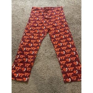 Adult NCAA Virginia Tech Pajama Pants - Small